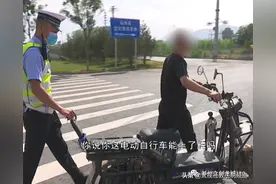 交警晋源大队：超标电动自行车骑上路 严查严管不放松图片