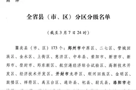 新野被划为疫情防控Ⅲ类区域！理发店、快递业等行业可以复工，速看要求！图片