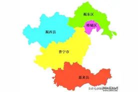 中国最新行政区划——广东省揭阳市图片