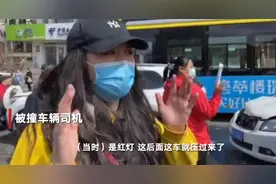 哈尔滨一大货车街头连撞21车3人送医 事故现场长度超1公里图片
