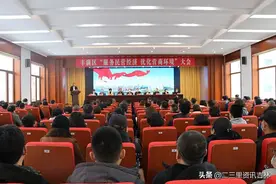 丰满区召开“服务民营经济 优化营商环境”大会图片