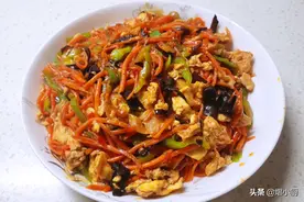 鱼香鸡蛋，制作简单，烹制时把握2个关键点，做好后拌饭吃太香了图片
