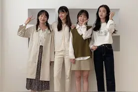 个性姐妹装搭配模板，颜色丰富又协调，美得让人移不开眼图片