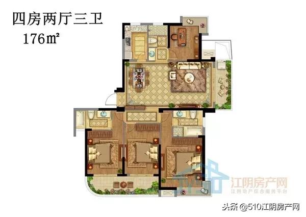 “双十一”好房看起来，江阴性价比高的几个楼盘，不要错过哦~