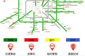 今早，京承出京方向“飘红” ！高速属它最堵图片