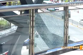 追踪｜小花园环形天桥玻璃破裂，住建局公布原因及修复方案图片