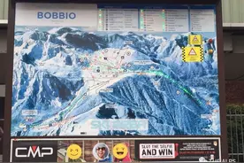 意大利第一次滑雪：PIANI DI BOBBIO图片