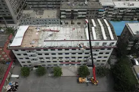 碑林区长安路街道办事处全面启动沿线违建清拆图片