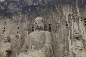 雨游位列四大石窟之首的龙门石窟，邂逅最美东方蒙娜丽莎（雕像）图片