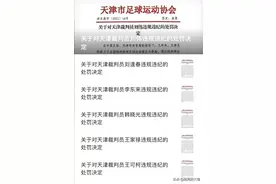 从天津足协处罚裁判员看裁判员管理机制图片