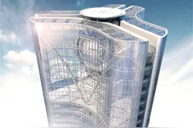 云南省在建第一高楼——俊发 "春之眼"，将春城天际线提高至407米图片