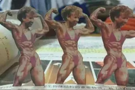 高中课本上“肌肉女”图片被删了，不仅影响孩子，连成人也受影响图片