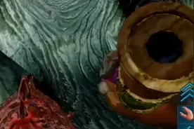 主播在《方舟：生存进化》手游开启鬣狗模式，疯狂掏肛泰坦龙图片