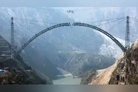 印度号称即将建成359米高大桥！印度基建实力超越中国，可能吗？图片
