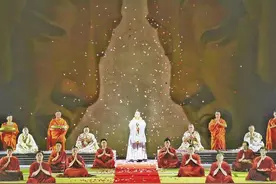 《玄奘西行》73种乐器齐鸣添彩“一会一节”图片