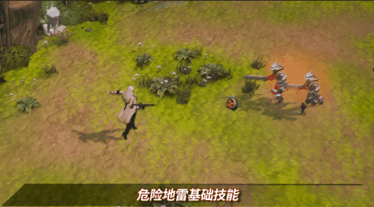 俯视角DNF动作端游，《超激斗梦境》女大枪芙兰基础技能介绍