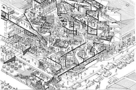 不想画线稿？procreate出新笔刷！中国古建筑一笔一个图片