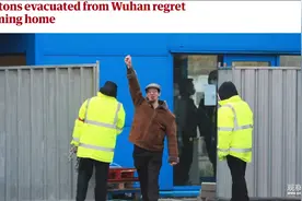 一些从武汉回国的英国人后悔了图片