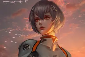 写实版EVA驾驶员插画，明日香和绫波丽选哪个？图片