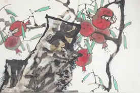 「首发」欢度国庆 | 千年石榴万年红：金祥龙石榴作品大赏图片