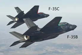 6张图看F-35B与F-35C，区别一目了然图片
