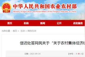 农业农村部答复：公职人员是否能够确认为农村集体组织成员问题图片