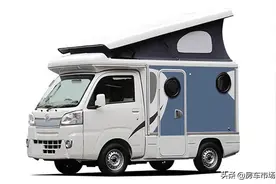 升顶微卡小房车！长仅3米多能睡4口，小巧好停放还能选四驱图片