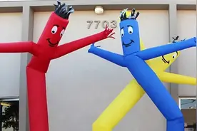 为什么商场门口的充气人偶总是舞得那么魔性图片