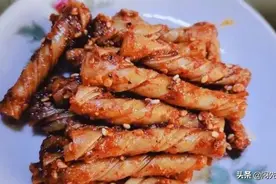 教你在家做辣条，妈妈再也不用担心我吃辣条不卫生了！图片