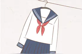 穿JK制服的女生就很low，不正经了吗？（漫画）图片