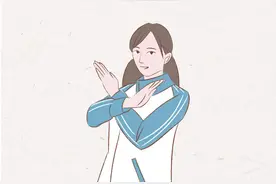 穿JK制服的女生就很low，不正经了吗？（漫画）图片