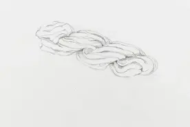 彩铅教程：画一根喷香酥脆的麻花图片