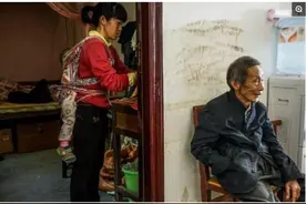 广西年近八旬老汉娶小43岁娇妻，经鉴定2个孩子确是亲生图片