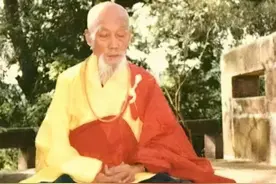 药师佛在世：他与人打赌成住持，一生行医治病，圆寂前预知后事图片