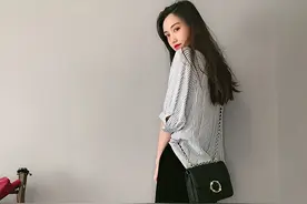 简佰格精致小香风菱格链条包图片