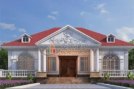 宅基地东西长，南北短？这种宽户型别墅，我们搜集了好几款图片