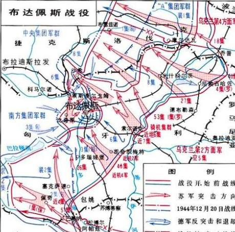 1945年血腥的“布达佩斯围城战”，50万苏军围攻城市50天