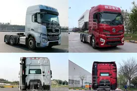 全新前脸，陕汽德龙再出新车型，第347批N类牵引车新品公示概述图片