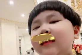 郭德纲6岁小儿子有福相！近照胖一圈像王惠，豪宅一角奢华似皇宫图片