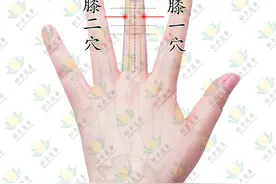 走路膝关节疼痛，按揉它，让你健步如飞-心膝穴图片