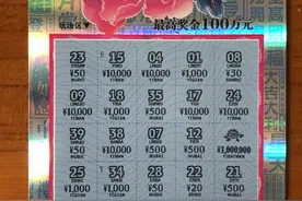 北京新发地喜中刮刮乐新票“富贵临门”百万大奖图片