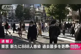 东京新增感染持续飙高：平安夜888人，圣诞节884人图片