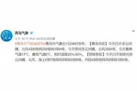 25℃！8级风！清明节假期青岛的天气是这样...图片