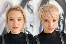 一群女人剪掉自己的长发，颜值瞬间提升几个档次图片