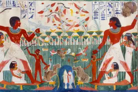 「硬核看文物」从3500年前的祭堂壁画看古埃及社会生活中的鹅图片