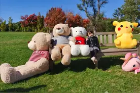 十一来雕塑园拍亲子照，分分钟刷爆你的朋友圈！图片