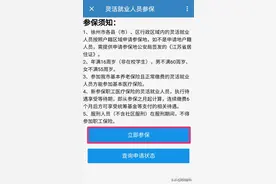 徐州市灵活就业人员新参保手续可手机办理了图片