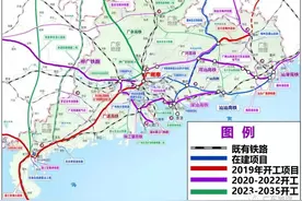 “五高铁+三城际” 最全惠州轨道交通规划（最新进展）图片