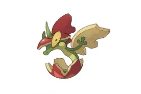 《宝可梦》图鉴841：啃了酸苹果之后变成的精灵——苹裹龙图片