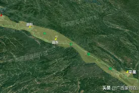 广西百色全是山？一条右江河谷，彻底改变你的看法图片